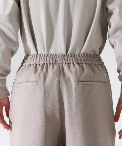 JOURNAL STANDARD relume(ジャーナルスタンダード レリューム)の「TECH WOOL WASHABLE スラックス(スラックス・メンズ・ブラック/ブラウン/ベージュ・SMALL/MEDIUM/LARGE)」の10枚目の写真