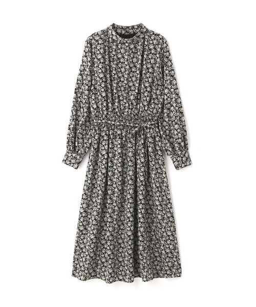 N.(N. Natural Beauty Basic)(エヌエヌナチュラルビューティーベーシック)の「◆スタンドネックハイウエストシャーリングワンピース(ワンピース・レディース・ブラック系その他/ブラウン系その他・MEDIUM)」の14枚目の写真