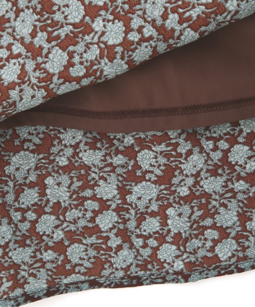 N.(N. Natural Beauty Basic)(エヌエヌナチュラルビューティーベーシック)の「◆スタンドネックハイウエストシャーリングワンピース(ワンピース・レディース・ブラック系その他/ブラウン系その他・MEDIUM)」の18枚目の写真