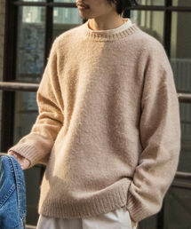 GLOSTER | 【GLOSTER/グロスター】シャギードッグウール プルオーバーニット(ニット/セーター)