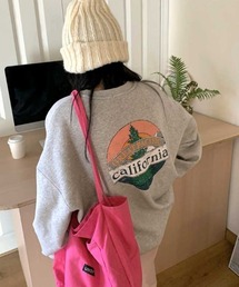 California プリントトレーナー