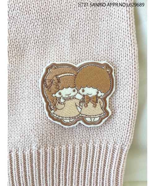 SLURR(スラ―)の「Sanrio characters 2wayリボンニット(ニット/セーター・レディース・レッド/ピンク/イエロー/オレンジ/ミント/ラベンダー・FREE)」の11枚目の写真