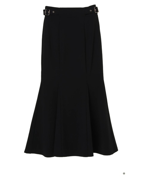 DURAS（デュラス）の「サイドベルト付きマーメイドスカート（スカート・レディース・パープル/ブラック/ベージュ・FREE）」の16枚目の写真