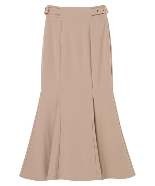 DURAS（デュラス）の「サイドベルト付きマーメイドスカート（スカート・レディース・パープル/ブラック/ベージュ・FREE）」の8枚目の写真