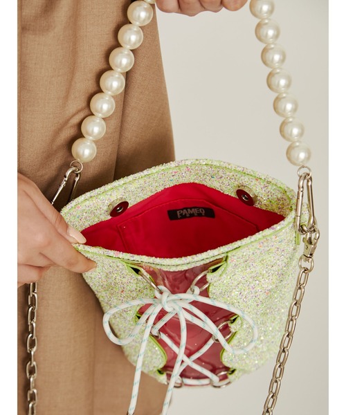 PAMEO POSE（パメオポーズ）の「Gondola Bag（トートバッグ・レディース・マルチ/ブラック・FREE）」の17枚目の写真