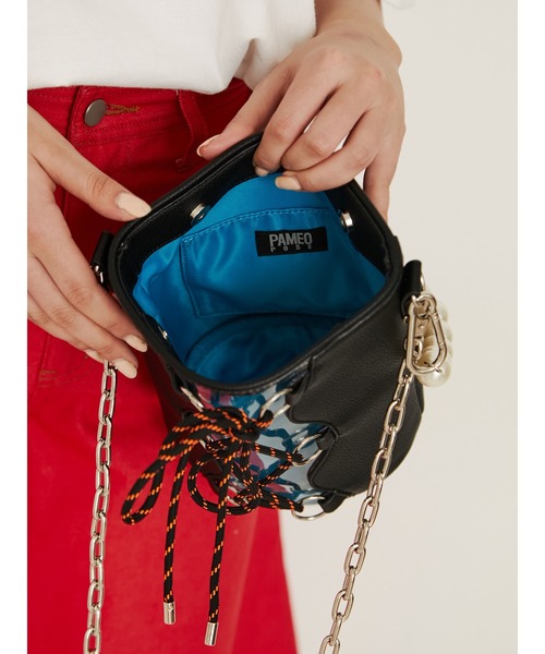 PAMEO POSE（パメオポーズ）の「Gondola Bag（トートバッグ・レディース・マルチ/ブラック・FREE）」の21枚目の写真