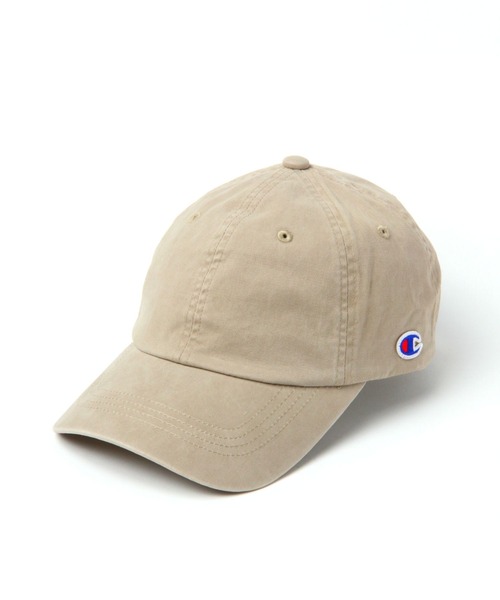 Champion(チャンピオン)の「チャンピオンCAP/256527(キャップ・レディース・ライトベージュ/ライトグリーン/ブラック/ライトグレー・FREE)」の1枚目の写真
