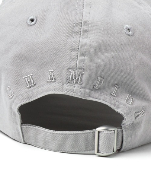 Champion(チャンピオン)の「チャンピオンCAP/256527(キャップ・レディース・ライトベージュ/ライトグリーン/ブラック/ライトグレー・FREE)」の15枚目の写真