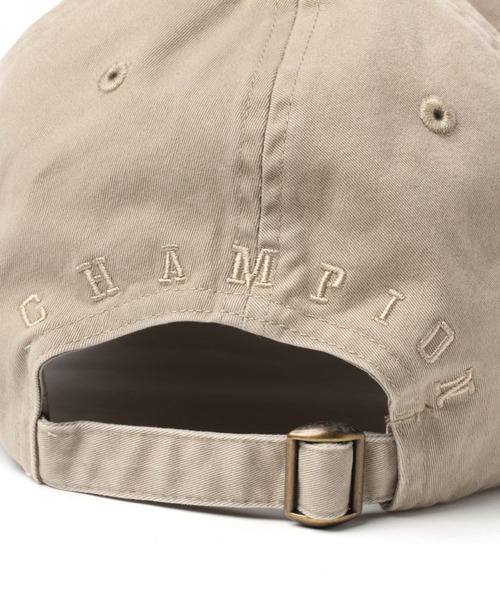 Champion(チャンピオン)の「チャンピオンCAP/256527(キャップ・レディース・ライトベージュ/ライトグリーン/ブラック/ライトグレー・FREE)」の16枚目の写真