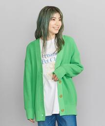BEAUTY&YOUTH UNITED ARROWS（ビューティーアンドユースユナイテッドアローズ）の「BY 畦ニット オーバーVネック カーディガン -ウォッシャブル-（カーディガン/ボレロ）」