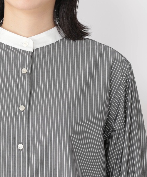 studio CLIP（スタディオクリップ）の「【速乾/接触冷感/マシーンウォッシャブル/お手入れ楽】クリレックスタンドシャツ（シャツ/ブラウス・レディース・サックスブルー/その他1/その他2/ライトピンク・MEDIUM/LARGE）」の22枚目の写真