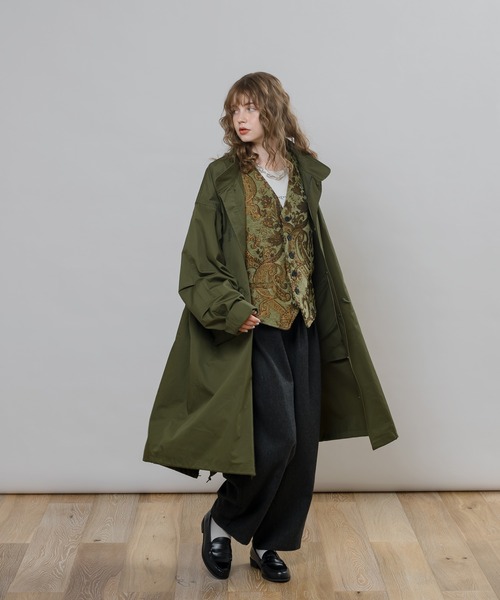 MUHET（ミュエータ）の「【セットアップ可能】バギーパンツ（その他パンツ・レディース・チャコールグレー/ブラウン/グリーン・SMALL/MEDIUM/X-LARGE）」の10枚目の写真