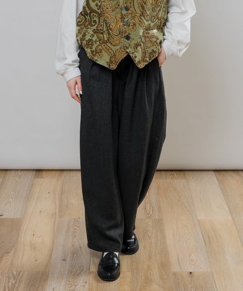 MUHET（ミュエータ）の「【セットアップ可能】バギーパンツ（その他パンツ・レディース・チャコールグレー/ブラウン/グリーン・SMALL/MEDIUM/X-LARGE）」の7枚目の写真