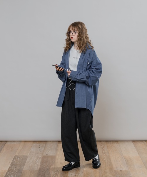 MUHET（ミュエータ）の「【セットアップ可能】バギーパンツ（その他パンツ・レディース・チャコールグレー/ブラウン/グリーン・SMALL/MEDIUM/X-LARGE）」の13枚目の写真