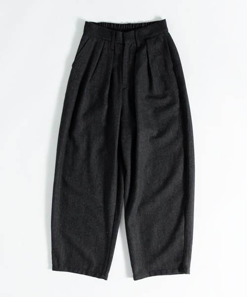 MUHET（ミュエータ）の「【セットアップ可能】バギーパンツ（その他パンツ・レディース・チャコールグレー/ブラウン/グリーン・SMALL/MEDIUM/X-LARGE）」の4枚目の写真