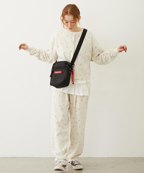 MILKFED ミルクフェド　マウンテンパーカー➕ショルダーバッグ(おまけです) MILKFED. SHOULDER BAG & CARD HOLDER BOOK special package ver