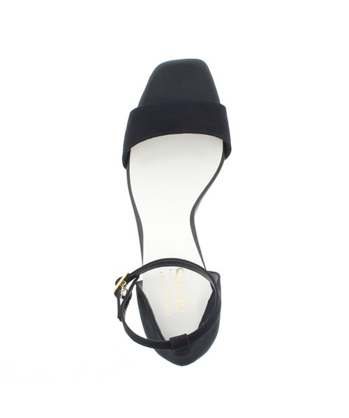 JELLY BEANS(ジェリービーンズ)の「ネックストラップヒールサンダル【Made in Japan】(125-6450)JELLY BEANS(ジェリービーンズ)(サンダル・レディース・ブラック系/イエロー/グレイッシュベージュ/アイボリー・S/L/M/LL)」の7枚目の写真