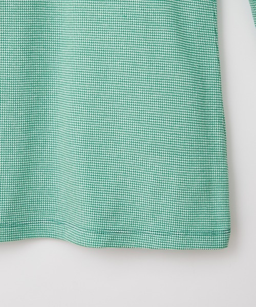 CIAOPANIC（チャオパニック）の「嬉しいパット付き！ジャガードバックオープンプルオーバー（Tシャツ/カットソー・レディース・ブラック/オレンジ/ブルー/グリーン・FREE）」の10枚目の写真