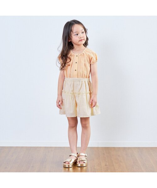 Seraph（セラフ）の「ドッキングコンビネゾン（つなぎ/オールインワン・キッズ・グリーン/ブラック/イエロー・100/140/90/130/120/80/110）」の4枚目の写真