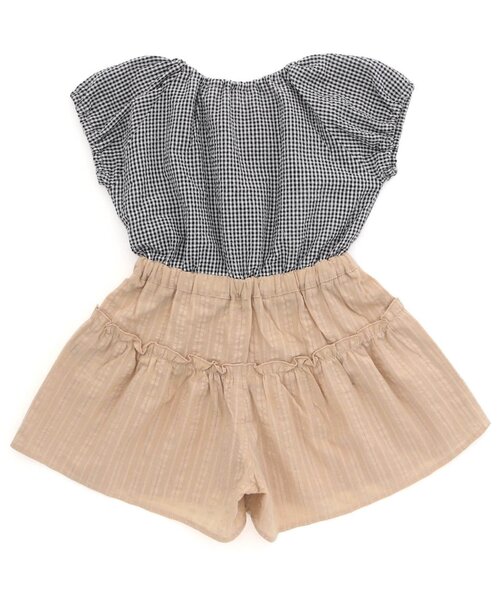 Seraph（セラフ）の「ドッキングコンビネゾン（つなぎ/オールインワン・キッズ・グリーン/ブラック/イエロー・100/140/90/130/120/80/110）」の8枚目の写真