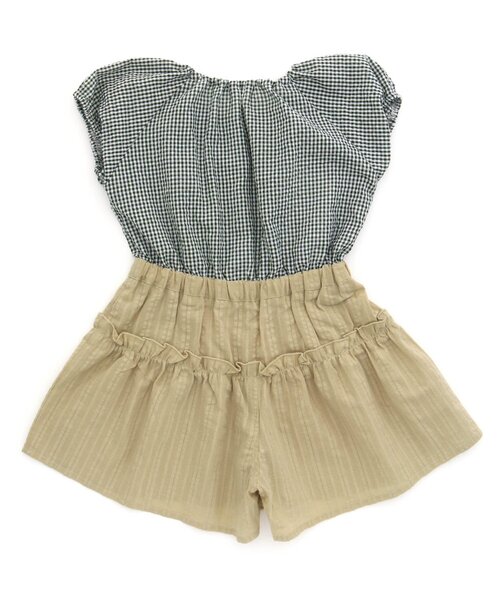 Seraph（セラフ）の「ドッキングコンビネゾン（つなぎ/オールインワン・キッズ・グリーン/ブラック/イエロー・100/140/90/130/120/80/110）」の9枚目の写真