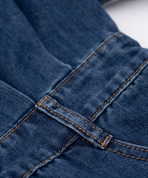 aimoha（アイモハ）の「デニムワンピース (SS)（ワンピース・レディース・ブルー/インディゴブルー・MEDIUM/SMALL）」の12枚目の写真