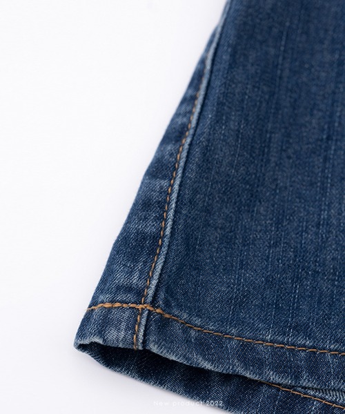 aimoha（アイモハ）の「デニムワンピース (SS)（ワンピース・レディース・ブルー/インディゴブルー・MEDIUM/SMALL）」の13枚目の写真