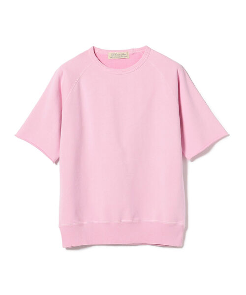 REMI RELIEF(レミレリーフ)の「REMI RELIEF / 別注 Cut Off Short Sleeve Sweat(スウェット・メンズ・ホワイト/ネイビー/ピンク/イエロー/オリーブ・SMALL/MEDIUM/LARGE/X-LARGE)」の5枚目の写真