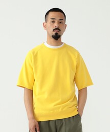 REMI RELIEF | REMI RELIEF × BEAMS PLUS / 別注 Cut Off Short Sleeve Sweat(スウェット)