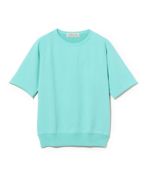 REMI RELIEF（レミレリーフ）の「REMI RELIEF / 別注 Cut Off Short Sleeve Sweat（スウェット・メンズ・ホワイト/ネイビー/ピンク/イエロー/オリーブ/ミント・SMALL/MEDIUM/LARGE/X-LARGE）」の3枚目の写真