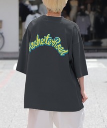 ビッグシルエット LS発泡プリント カレッジロゴTシャツ【ILL'S】