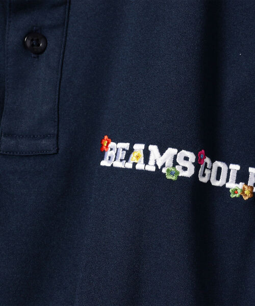 MEN＞BEAMS GOLF ORANGE LABEL / フラワー バックプリント