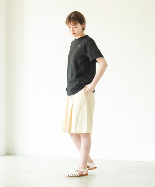 idem（イデム）の「【ZOZOTOWN限定】tuck half pants/タックハーフパンツ【Sサイズ展開あり】（その他パンツ・レディース・ブラック/アイボリー/スモークピンク・SMALL/FREE）」の22枚目の写真