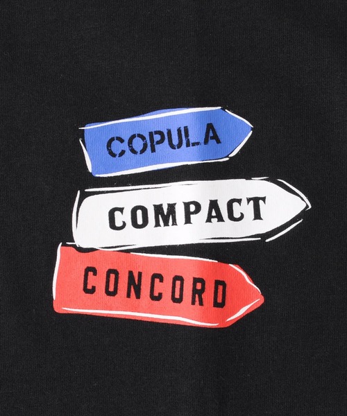 GLAZOS（グラソス）の「天竺・ドロップショルダーサインボードプリント半袖Tシャツ（Tシャツ/カットソー・キッズ・ブラック/オフホワイト・140cm/130cm/170cm/150cm/160cm）」の13枚目の写真