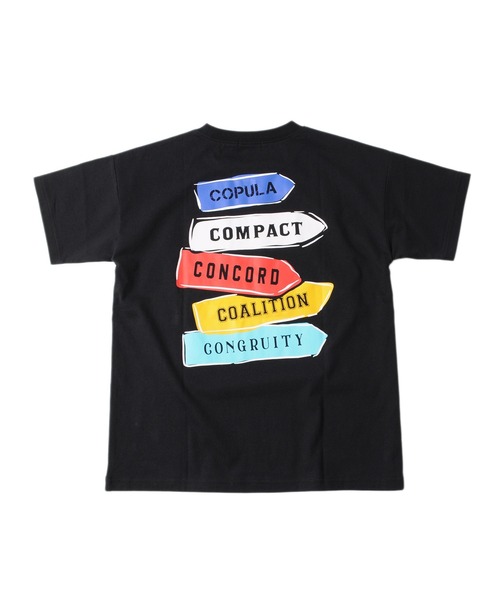 GLAZOS（グラソス）の「天竺・ドロップショルダーサインボードプリント半袖Tシャツ（Tシャツ/カットソー・キッズ・ブラック/オフホワイト・140cm/130cm/170cm/150cm/160cm）」の15枚目の写真