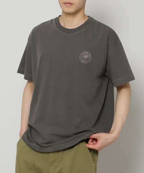ALAND(エーランド)の「THE MILE/HARD PARM TREE T 2288371(Tシャツ/カットソー・メンズ・グレー/ダークグレー・MEDIUM/LARGE)」の2枚目の写真