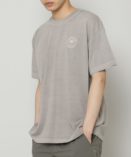 ALAND(エーランド)の「THE MILE/HARD PARM TREE T 2288371(Tシャツ/カットソー・メンズ・グレー/ダークグレー・MEDIUM/LARGE)」の7枚目の写真