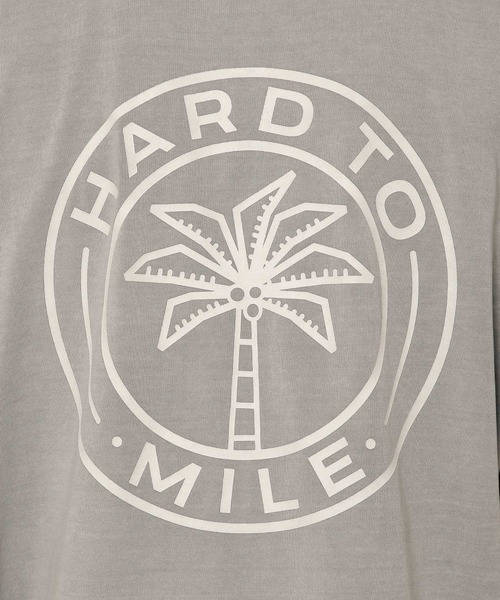 ALAND(エーランド)の「THE MILE/HARD PARM TREE T 2288371(Tシャツ/カットソー・メンズ・グレー/ダークグレー・MEDIUM/LARGE)」の10枚目の写真