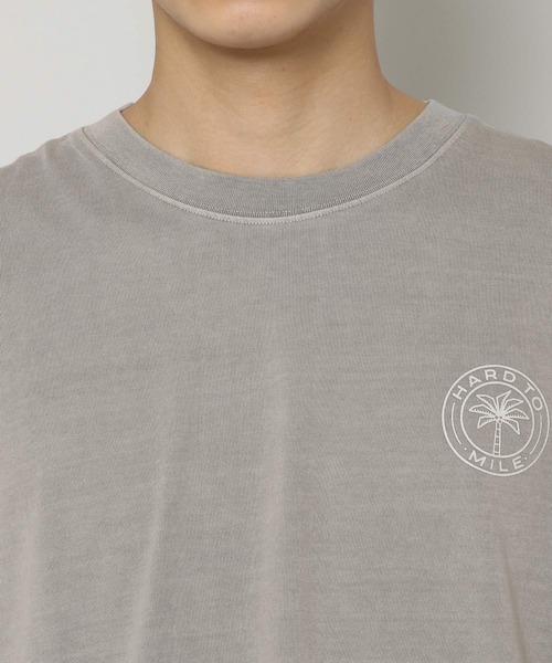 ALAND(エーランド)の「THE MILE/HARD PARM TREE T 2288371(Tシャツ/カットソー・メンズ・グレー/ダークグレー・MEDIUM/LARGE)」の13枚目の写真