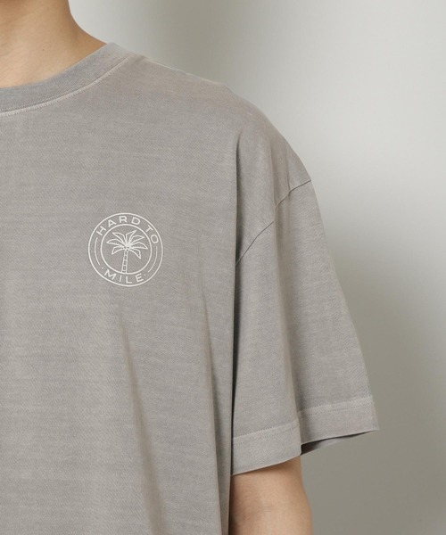 ALAND(エーランド)の「THE MILE/HARD PARM TREE T 2288371(Tシャツ/カットソー・メンズ・グレー/ダークグレー・MEDIUM/LARGE)」の22枚目の写真