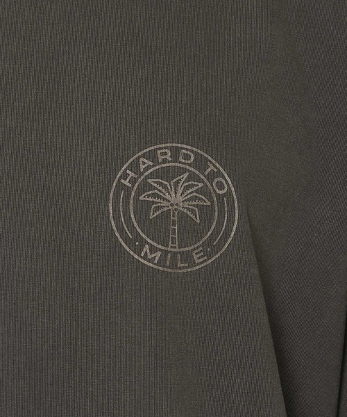 ALAND(エーランド)の「THE MILE/HARD PARM TREE T 2288371(Tシャツ/カットソー・メンズ・グレー/ダークグレー・MEDIUM/LARGE)」の8枚目の写真