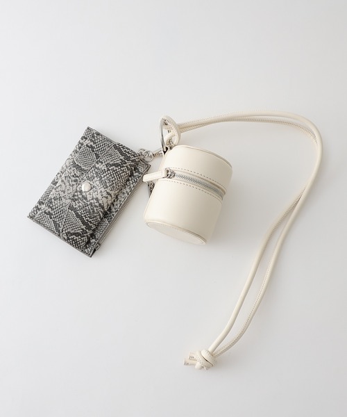 COLONY 2139（コロニートゥーワンスリーナイン）の「筒形2連ショルダーバッグ/マルチウェイバッグ（ショルダーバッグ・レディース・ブラック/パープル/グレー/オフホワイト・FREE）」の6枚目の写真