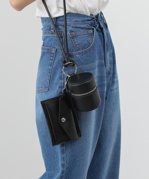 COLONY 2139（コロニートゥーワンスリーナイン）の「筒形2連ショルダーバッグ/マルチウェイバッグ（ショルダーバッグ・レディース・ブラック/パープル/グレー/オフホワイト・FREE）」の20枚目の写真