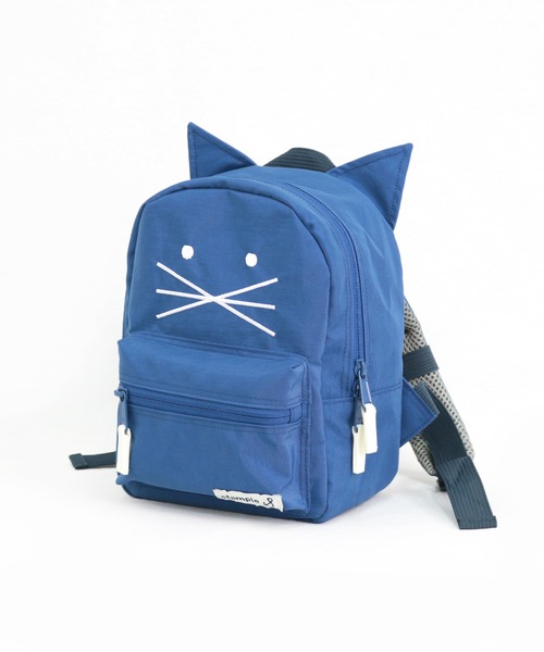 stample（スタンプル）の「ナイロン ネコ ベビーリュック（バックパック/リュック・キッズ・グレー/マスタード/ネイビー・F）」の21枚目の写真
