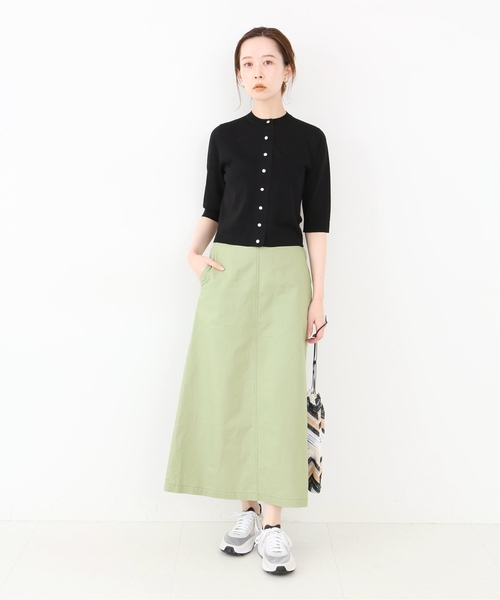 新品　malle コットン/リネン　ダブル釦　ベスト　スカート　おまとめ Aletta vita スカート ラップスカート ロング ストライプ 麻