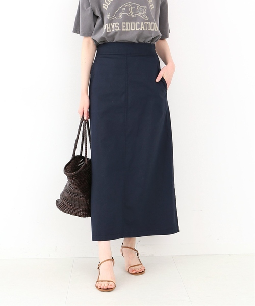 ★新品【完売商品】 IENA ／ コットンリネンセミフレアスカート／生成38 最終値／新品【完売】 IENA ／ コットンリネンセミフレア