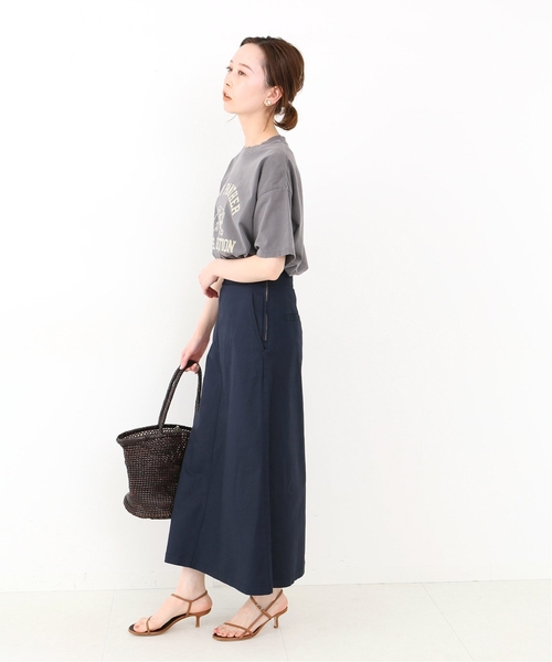 イエナ　コットンリネン　スカート Cotton Linen フレアスカート | イエナ(IENA) | マルイウェブ
