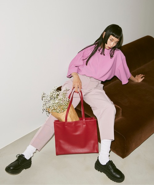 FEKETE（フェケテ）の「OVERSIZED SHIRT / オーバーフィットシャツ（シャツ/ブラウス・メンズ・ブラック/ピンク・MEDIUM/LARGE）」の16枚目の写真