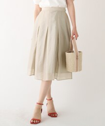 index | シャンブレーフレアスカート【WEB限定サイズ】(スカート)