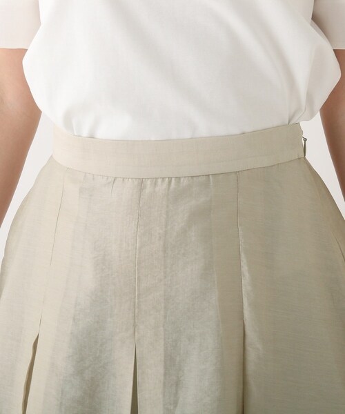 index（インデックス）の「◆シャンブレーフレアスカート【WEB限定サイズ】（スカート・レディース・ガンメタ/ライトグレー系3/グリーン系その他5・40/36/38/42）」の11枚目の写真